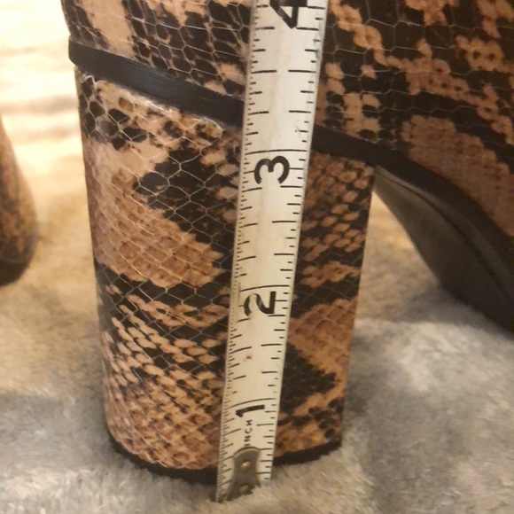 Shuts snake print leather boots - Picture 6 of 8